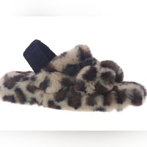 Array Shayla Faux Fur Slingback Slingback Slippers Size 9 NIB